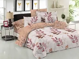 Комплект постільної білизни Ecotton двоспальний Сімейний 150х215 см персиковий (23434)