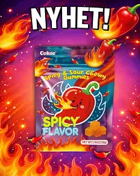 Жувальні цукерки Cokoc Spicy Sour Chewy Gummies 100г - мініатюра 2