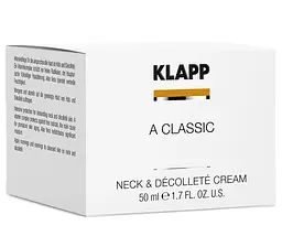 Крем для шиї та декольте Klapp A Classic Neck & Decollete Cream, 50 мл - мініатюра 2