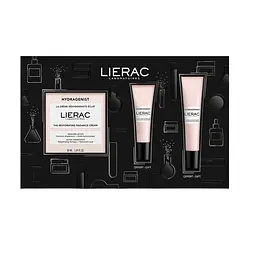 Новорічний набір Lierac Hydragenist: крем для обличчя The Rehydrating Radiance Cream 50 мл + сироватка The Rehydrating Serum 15 мл + крем для контуру очей The Rehydrating Eye Care 7.5 мл - мініатюра 2