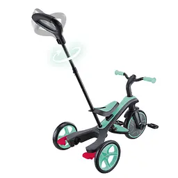 Велосипед дитячий Globber Explorer Trike 4 в 1 м'ятний (634-206) - мініатюра 6