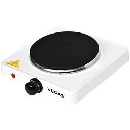 Електроплита Vegas VEP-0010 чавунна одноконфорочна (VEP-0010) - мініатюра 3