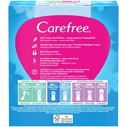Щоденні прокладки Carefree Cotton Feel Normal Aloe 56 шт. - мініатюра 3