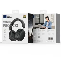 Навушники Wiwu Bluetooth TD-05 Elite Wireless Headphone чорні - мініатюра 2