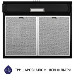 Витяжка Minola HPL 514 BL (пласка) - мініатюра 6