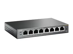 Комутатор TP-LINK TL-SG108PE, 8x100/1000 Mb/s, керування - мініатюра 2