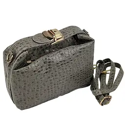 Жіноча сумка через плече крос-боді з екошкіри Lilly P2-86145G - мініатюра 12