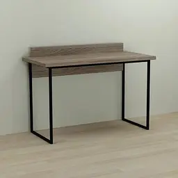 Комп'ютерний стіл Ferrum-decor Скай 76x140x70 чорний ДСП Дуб Сонома Трюфель 32мм (FRD-103668)