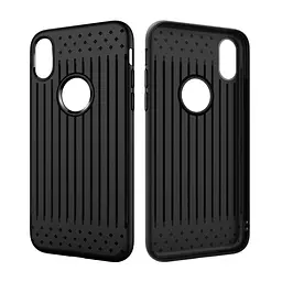 Чохол накладка Primo Shell TPU для Apple iPhone X / iPhone XS Black - мініатюра 5