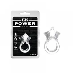 М'яке еластичне ерекційне кільце Chisa GK Power Crown Ring, 3.5 см