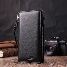 Шкіряний гаманець ST Leather 10х19х2,5 см acs0028461 - мініатюра 6