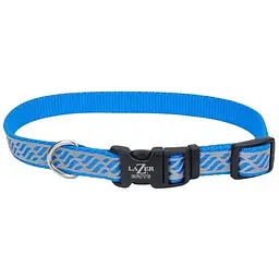 Нашийник для собак Coastal Lazer Brite Reflective Collar 1,6 х 30-46 см світловідбиваючий (46431_BWV18)