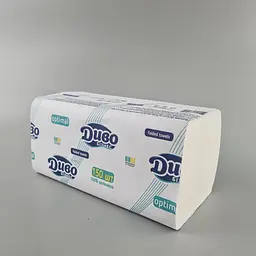 Листові паперові рушники, Диво, 2-шарові, білий, 150 аркушів, 230ммx250мм, 160 в упаковці