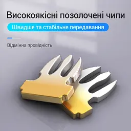 Модульный штекер RJ45 для кабеля Ethernet Vention 50 коннекторов Cat.6 FTP для одножильного и многожильного провода 23–26 AWG с диаметром отдельной изолированной жилы до 1,1 мм прозрачный (IDCR0-50) - миниатюра 12