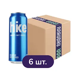 Пиво Hike Blanche світле 4.9% 3 л з/б (6 шт. х 0.5 л)