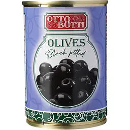 Оливки Otto Botti чорні без кісточки 300 мл (926286)