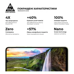 Скло захисне Armorstandart Pro Samsung A05 (A055) / A05s (A057) Black (ARM71789) - мініатюра 5