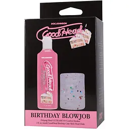 Набір Doc Johnson для мінету на день народження GoodHead Birthday Blowjob Kit - мініатюра 9