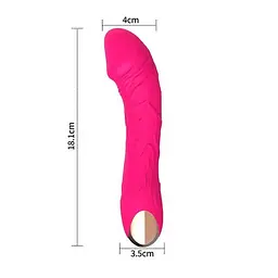 Вібратор 20 режимів вібрації точка G силікон водостійкий USB зарядка фіолетовий