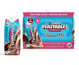 Шоколадное молоко Feastables Protein Fortified Chocolate Milk 6 шт х 236 мл