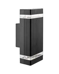 Вуличний світильник Goldlux 307866 Gilbert GU10 2x10W IP44 BK