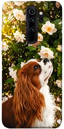 TPU чохол Demsky Flower spaniel для Xiaomi Redmi Note 8 Pro