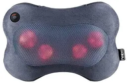 Масажна подушка NAIPO Back and Neck (Ultra-soft Plush Fabric) для спини та шиї з підігрівом та додатковою функцією масажу Шиатцу - мініатюра 2