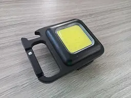 Ліхтарик багатофункціональний з карабіном Rechargeable Keychain Light акумуляторний 3 режими - мініатюра 3