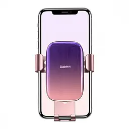 Тримач в машину Baseus Glaze Gravity Car Mount pink (29242) - мініатюра 10