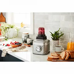 Набір до блендера KitchenAid 2 стакани х 200 мл з кришкою і ножовий блок (5KSB2040BBB) - мініатюра 6