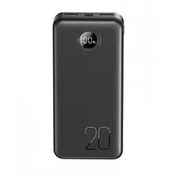 Power bank із швидкою зарядкою та дисплеєм, зовнішній акумулятор 20000 mAh XO PR239 PD20W+QC22.5W
