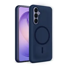 Чохол MAKE Samsung S26 Plus Silicone Aura Magnet Navy