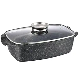 Жаровня Gusto покриття Marble 5,5 л (GT-2504-32)