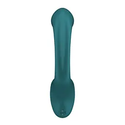 Вагінально-кліторальний вібратор Satisfyer G for Goddess 2 Bottle Green, 2 мотори