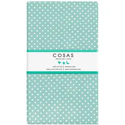 Набір простирадл на резинці Cosas Mint Dots 60х120х12 см (SetSheet_DropMint_White_120x60) - мініатюра 3