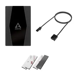 Розгалужувач вентиляторів корпусу ПК Arctic Case Fan Hub ACFAN00175A Black - мініатюра 4