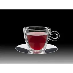 Чашка з блюдцем Luigi Bormioli Linea Thermic Glass набір 2 шт. (10086/01) - мініатюра 6