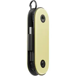 Кабель Native Union Pocket Cable USB-C to USB-C Lemon 0.17 м (POCK-C-LMO-NP) - мініатюра 2