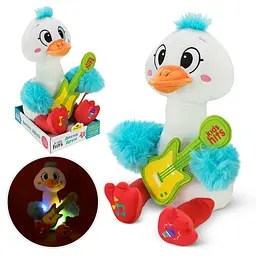 Іграшка мяка інтерактивна Гусак KidsHits Disco Pals KH88/002 Різнокольоровий shop (4897126756470) - мініатюра 2