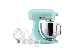 Кухонна машина KitchenAid Artisan 5KSM125EMI з відкидним блоком 4.8 л «Мінеральна вода» - мініатюра 3