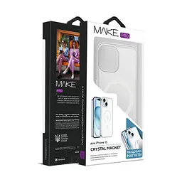 Чохол MAKE Apple iPhone 15 Crystal Magnet - мініатюра 4