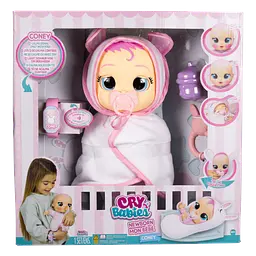CRY BABIES Інтерактивна Лялька Плакса Новонароджена Коні IMC Art.911284 - мініатюра 2