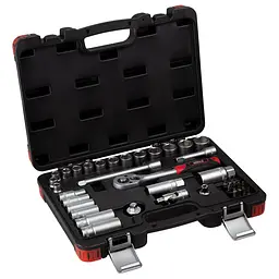 Набір насадок торцевих і біт Ultra 3/8" 39 шт CrV Taiwan (6003092) - мініатюра 3
