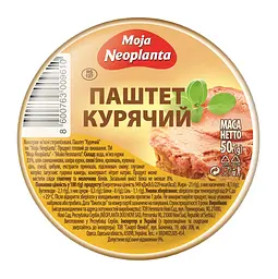 Паштет куриный Moja Neoplanta 50 г (1730222)