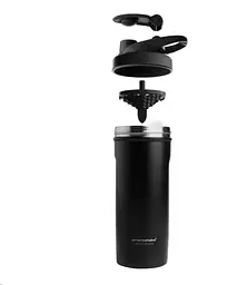 Шейкер спортивний SmartShake металевий Insulated Steel 750 мл Black (11152001) - мініатюра 5