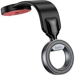 Автотримач Hoco H71 Totem Ring Magnetic Black (642156) [151307] - мініатюра 2