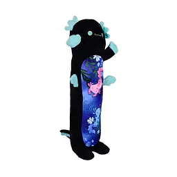 М'яка іграшка-подушка "Аксолотль-батон" HKF2206(Black) розмір 100 см - мініатюра 2