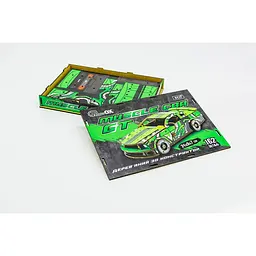Дерев'яний 3D конструктор Mustang GT Puz-00640, 162 деталей - мініатюра 2