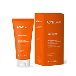Зволожуючий крем для заспокоєння та усунення почервоніння Spotcalm Soothing cream for redness-prone skin ACNELAB+ 50 мл - мініатюра 7