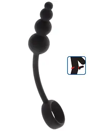 Анальна пробка ToyJoy Manpower Anal Plug Cock Ring - мініатюра 2